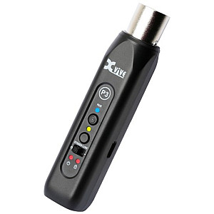 Xvive P3 Wireless XLR Bluetooth Receiver for Bluetooth Adapter for Speakers, Bluetooth Audio Mixer, PA Systems